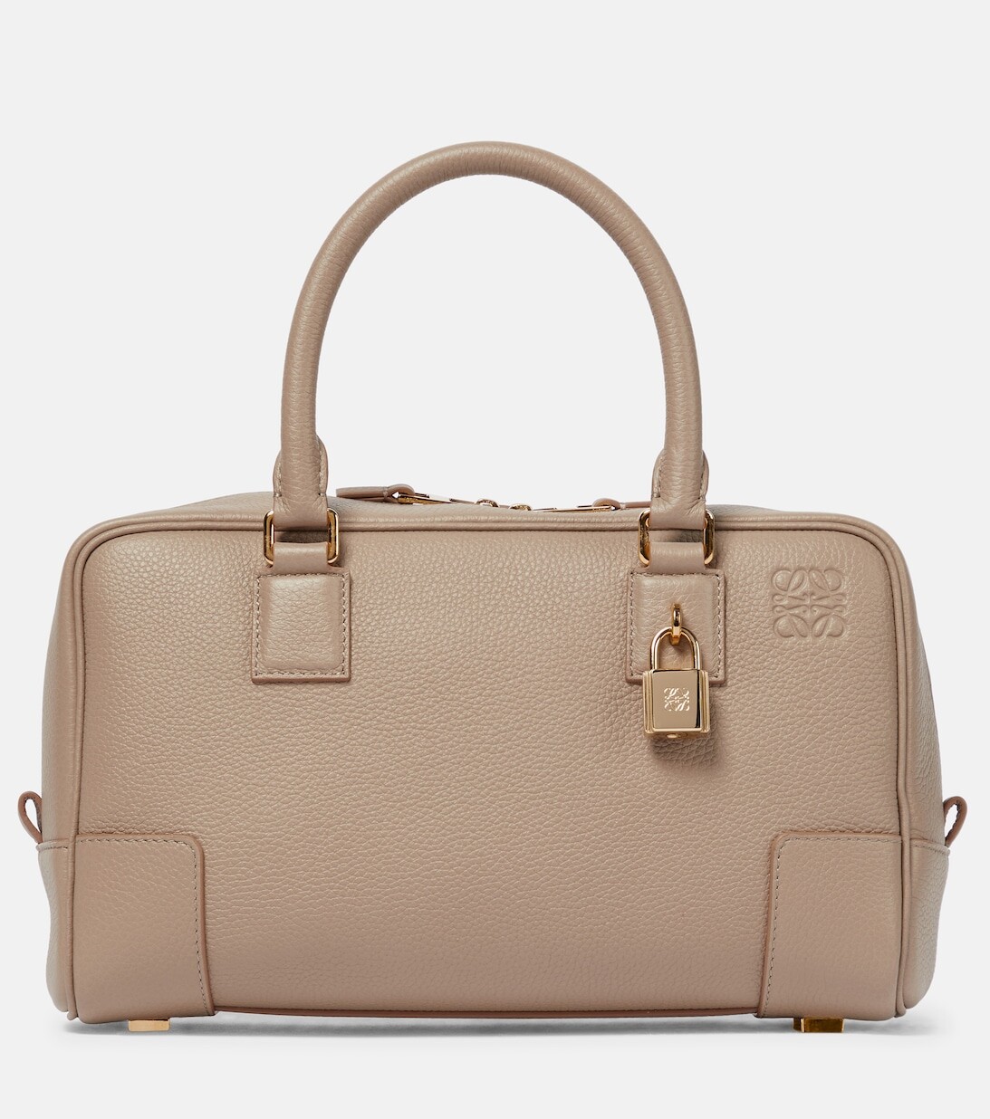 

Сумка-тоут Amazona 23 из кожи Loewe, бежевый