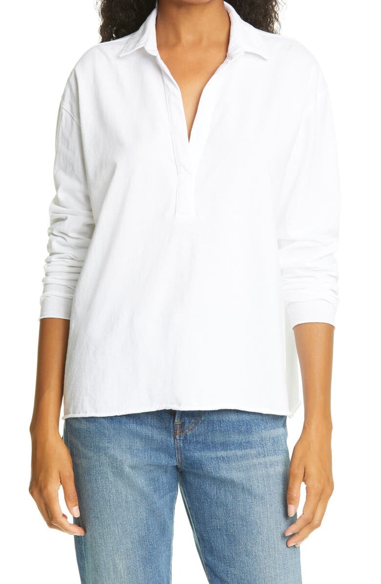

Джерси Heritage Popover Henley FRANK & EILEEN, белый