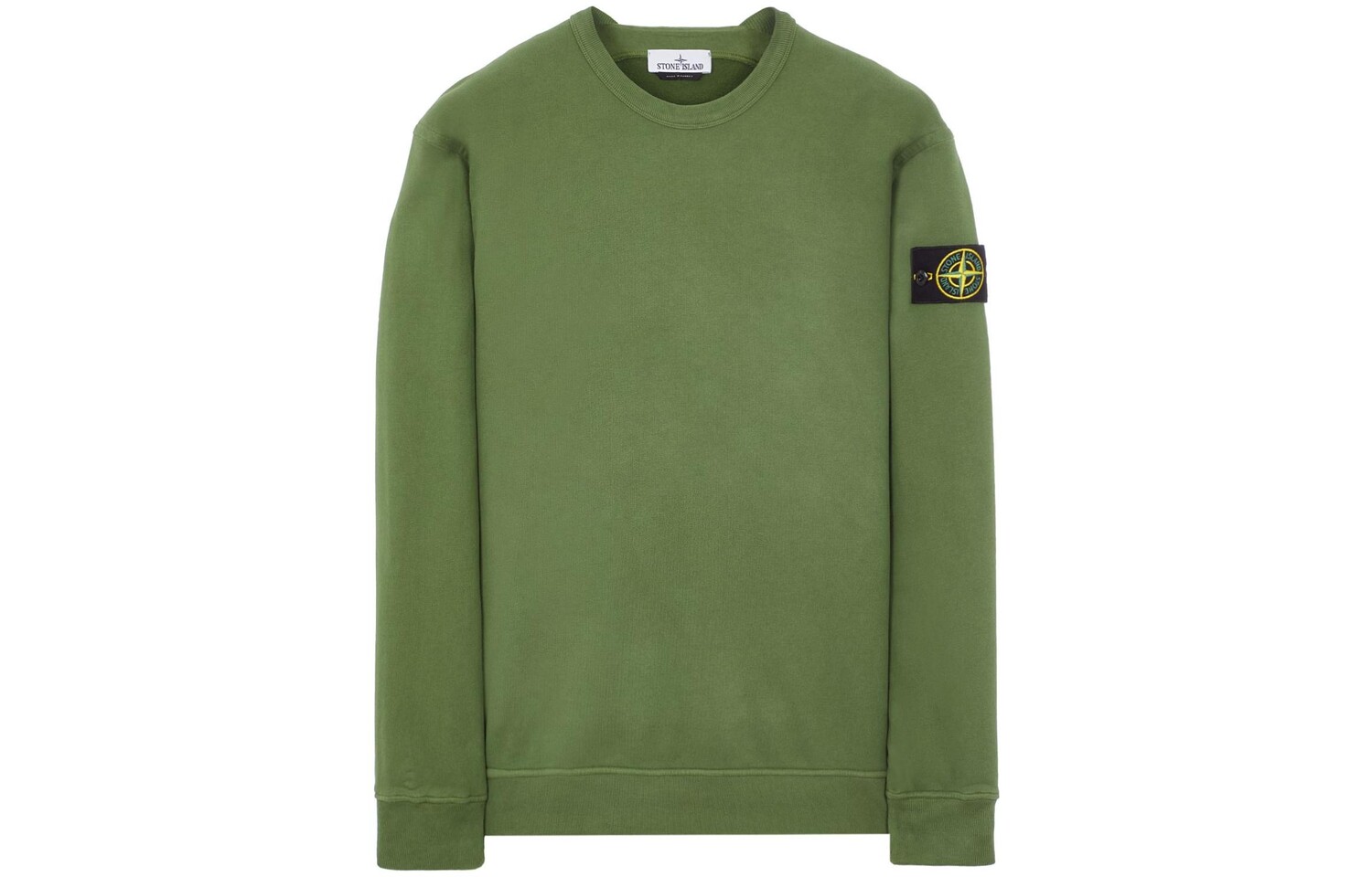 

Толстовка мужская оливково-зеленая Stone Island, оливково-зеленый