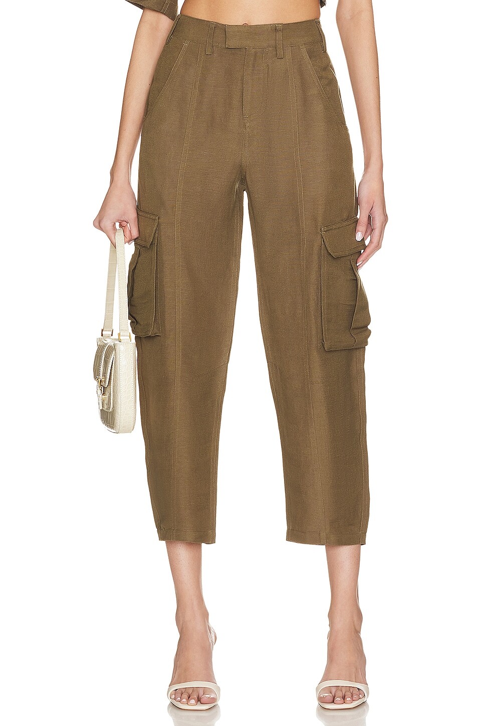 

Брюки L'Academie The Mili, цвет Olive Green