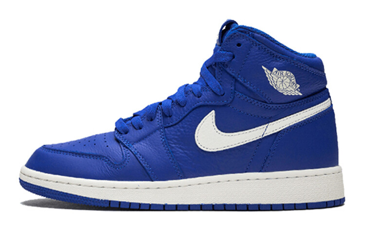 

Nike Air Jordan 1 Retro High Hyper Royal женские винтажные баскетбольные кроссовки синие