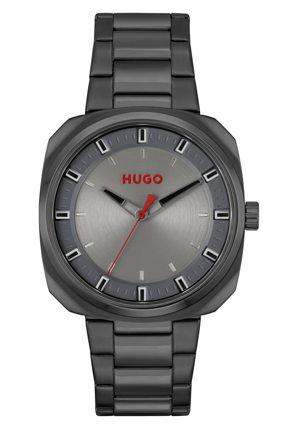 цена Часы HUGO, черный
