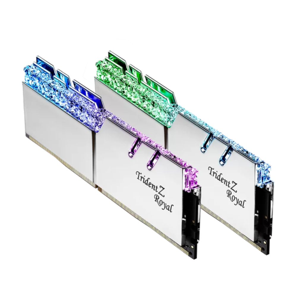 Оперативная память G.SKILL Trident Z Royal, 64 Гб DDR4 (2x32 Гб), 3200 МГц, F4-3200C16D-64GTRS чехол mypads лиса z для oukitel wp16 задняя панель накладка бампер