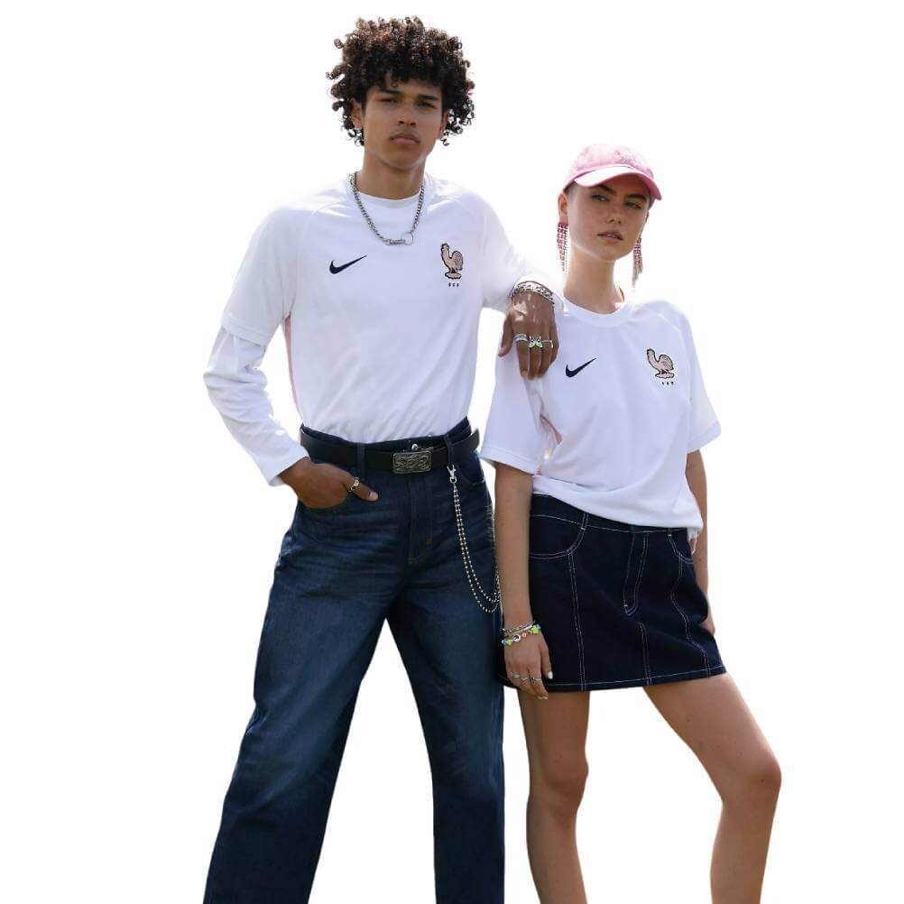 цена Футболка Nike Football France Euro 22 Away, белый