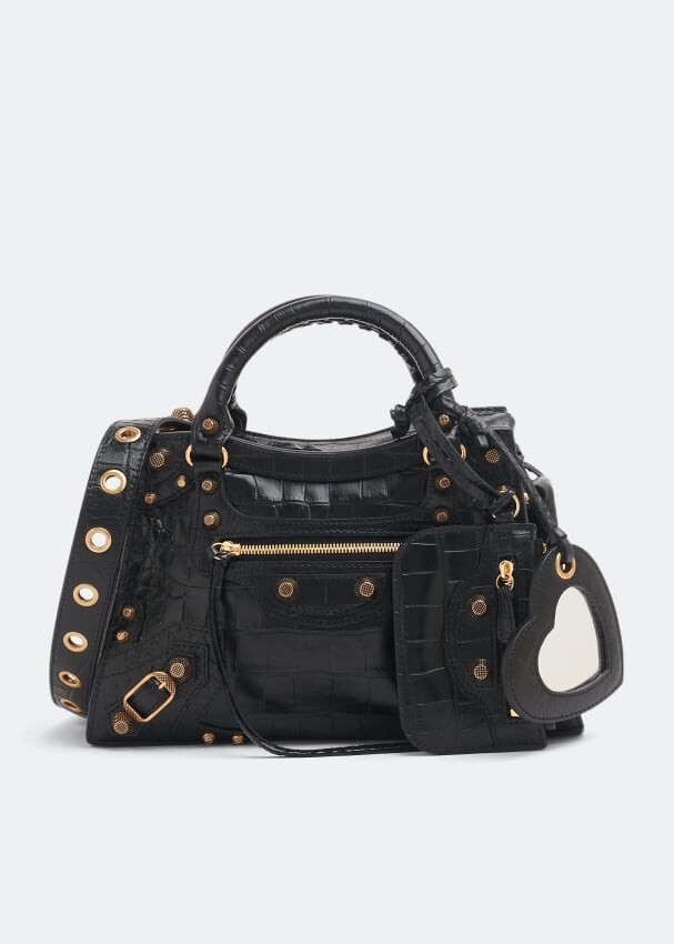 

Сумка BALENCIAGA Neo Cagole XS top handle bag, черный