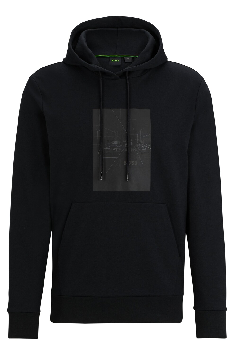 

Толстовка Boss Regular-fit With Seasonal Artwork, черный
