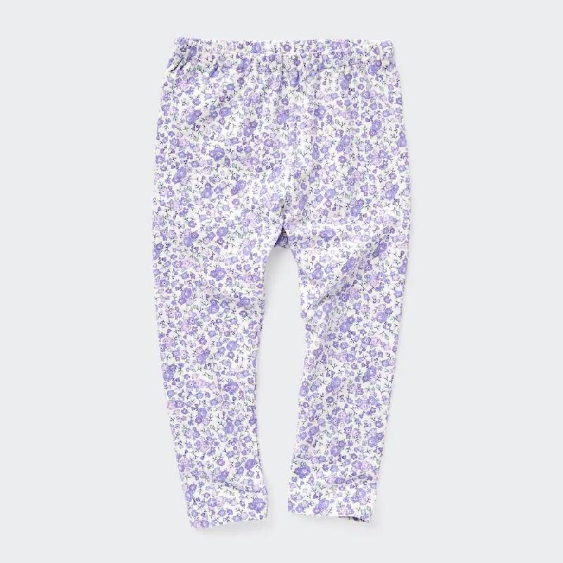 

Легинсы для малышей Uniqlo Toddler Flower Print, фиолетовый