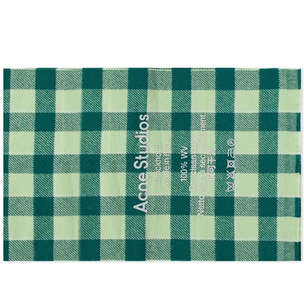 

Шарф Acne Studios Cassiar Check Narrow New Scarf