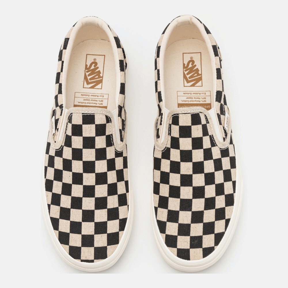 Vans classic slip on off clearance white