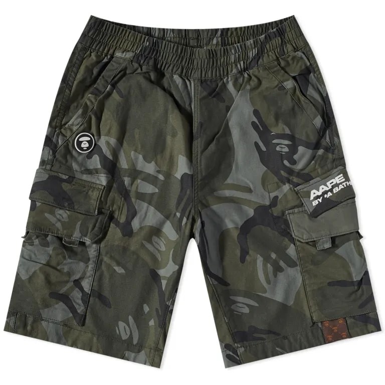 

Шорты Aape Camo Cargo, хаки