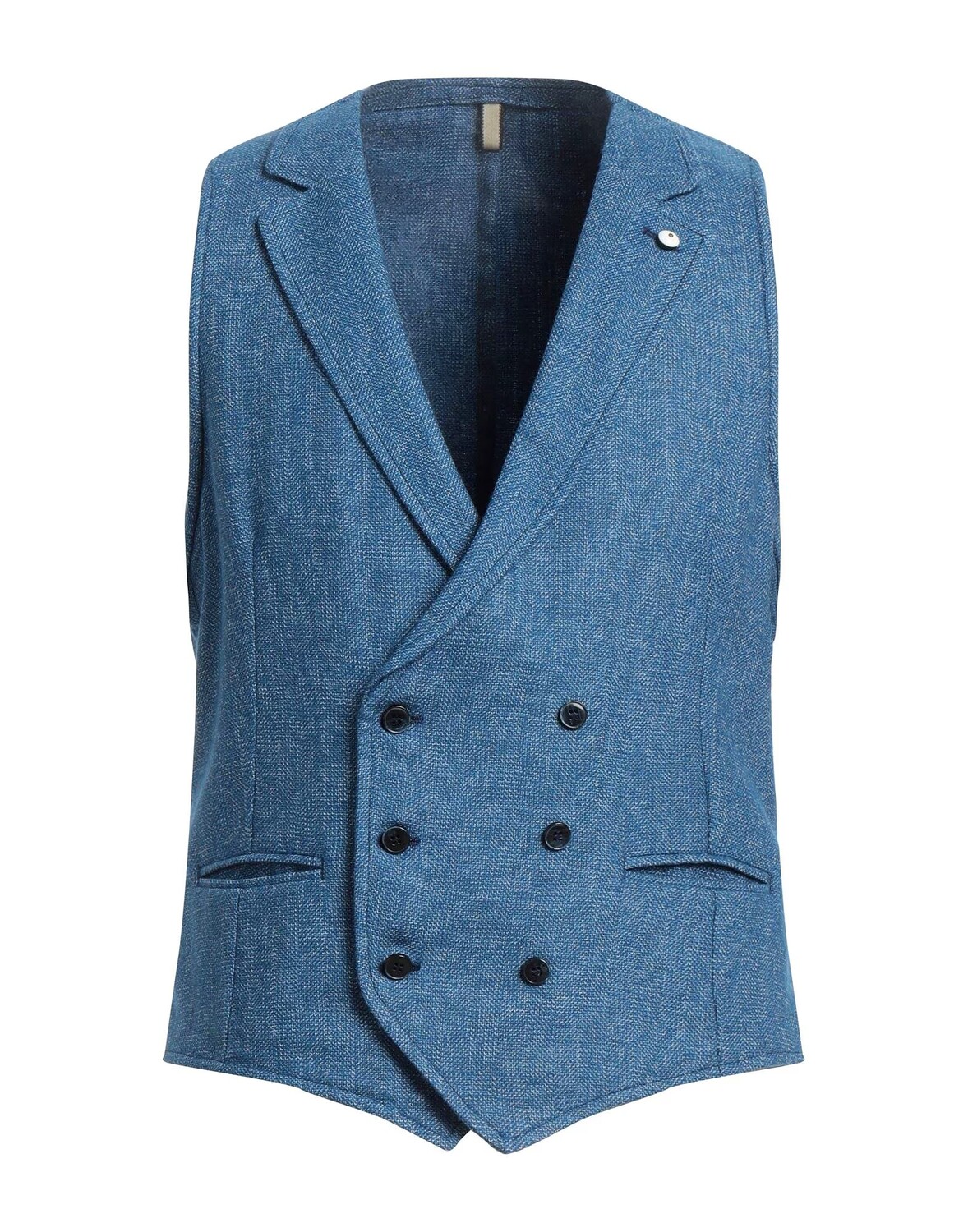 

Жилет L.B.M. 1911 Plain Weave Solid Color, синий