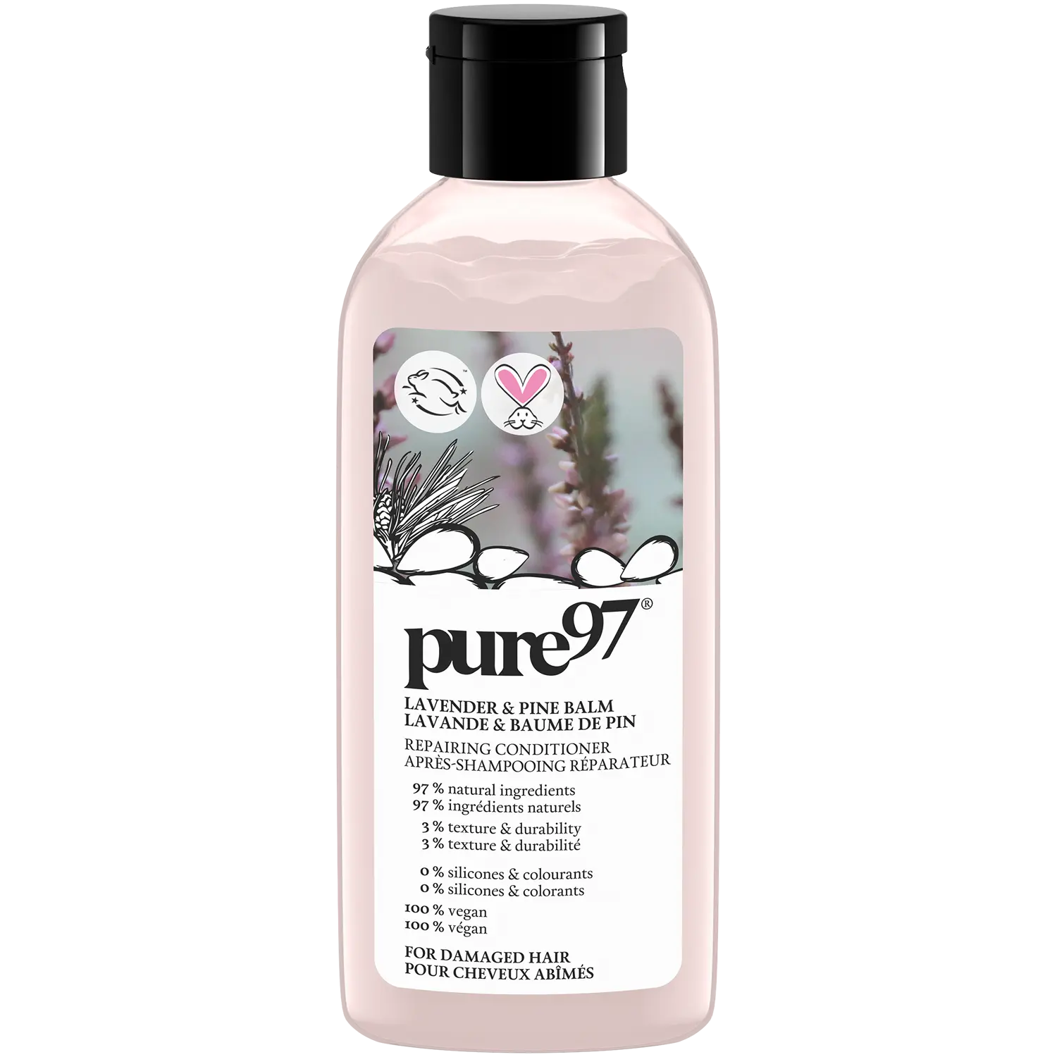 

Pure97 Lavender & Pine кондиционер для поврежденных волос, 200 мл
