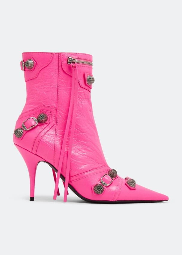 

Ботинки BALENCIAGA Cagole boots, розовый
