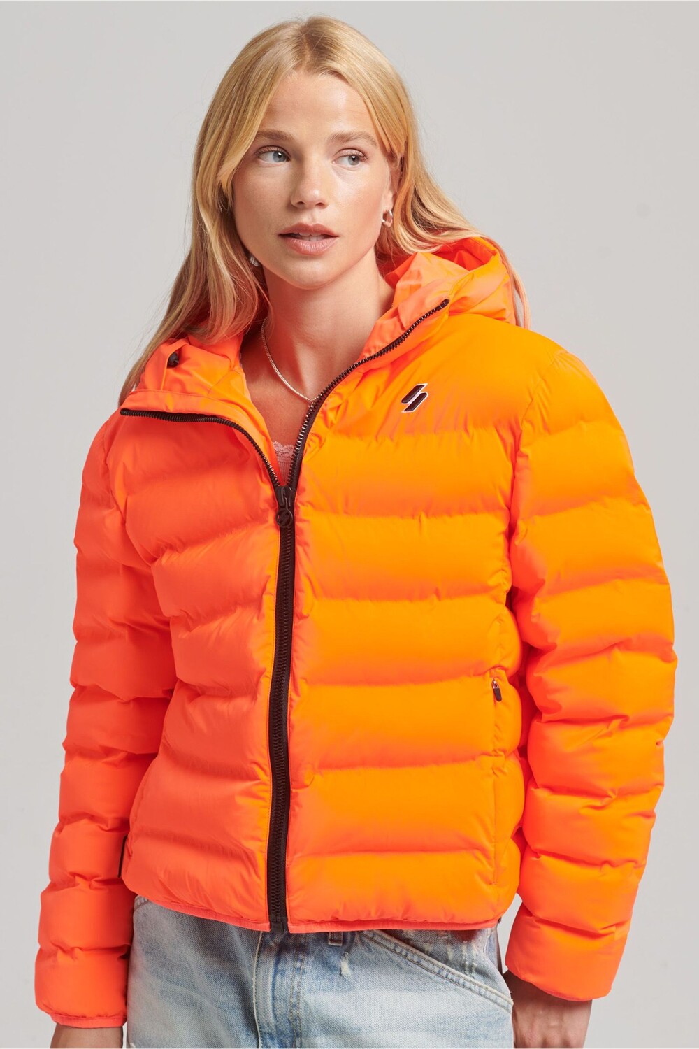 

Утепленная куртка All Seasons Superdry, оранжевый