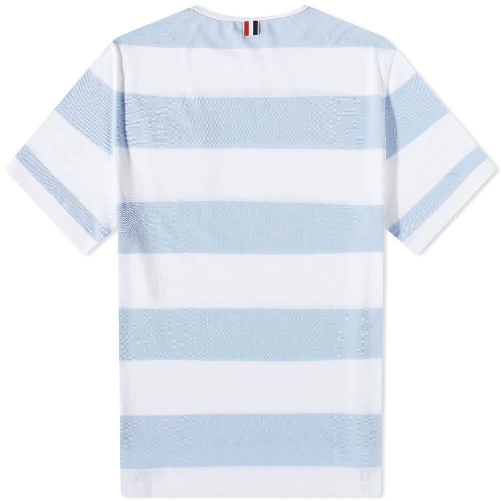 

Футболка Thom Browne Broad Stripe Tee, Синий