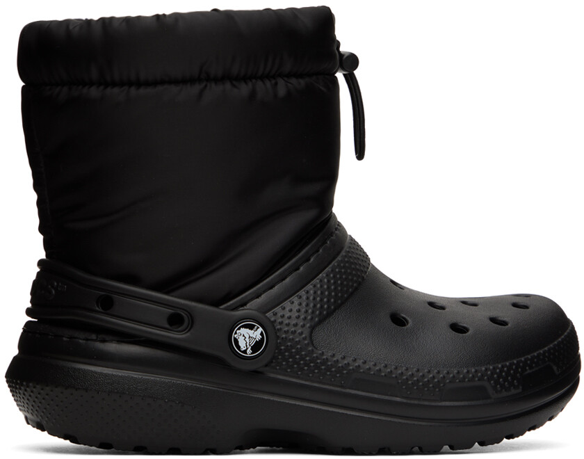 

Черные ботильоны Neo Puff Crocs