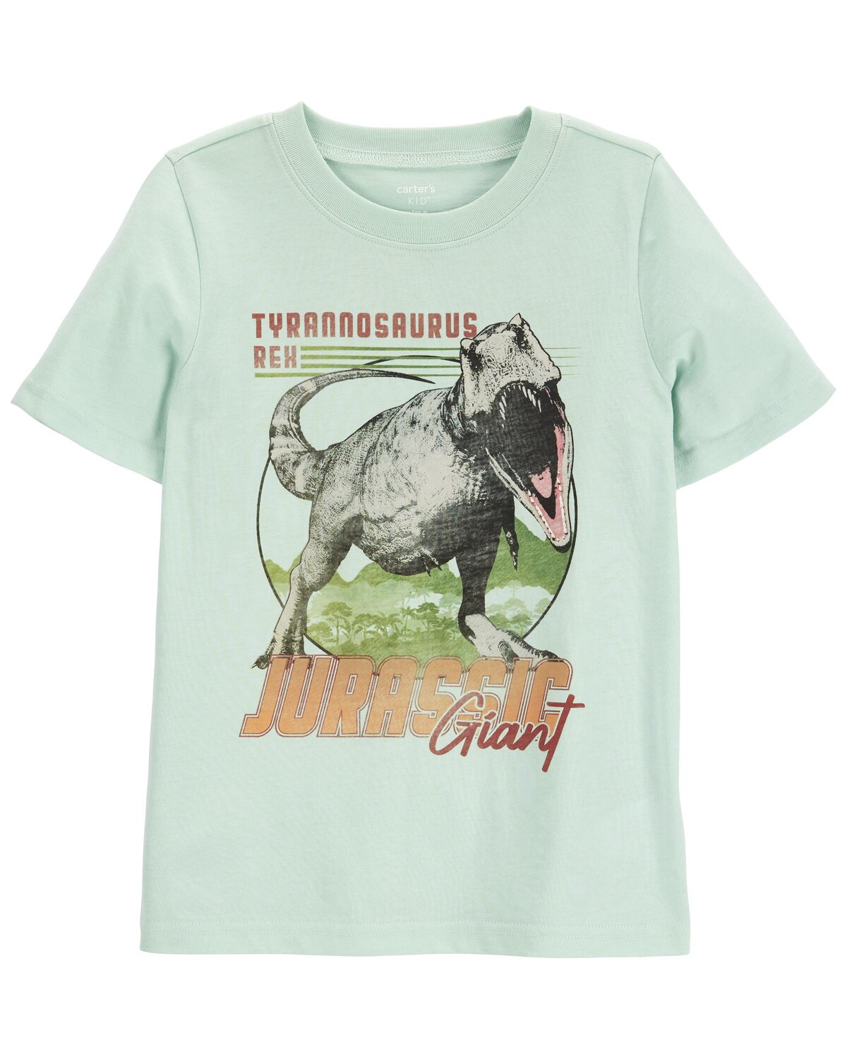

Футболка Kid Dinosaur из джерси Carter's, зеленый