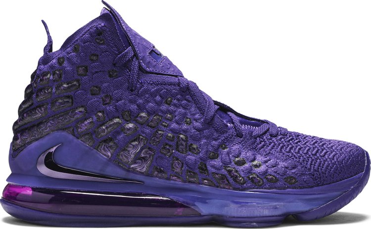 Кроссовки Nike NBA 2K20 x LeBron 17 'Bron 2K' Gamer Exclusive, фиолетовый фото