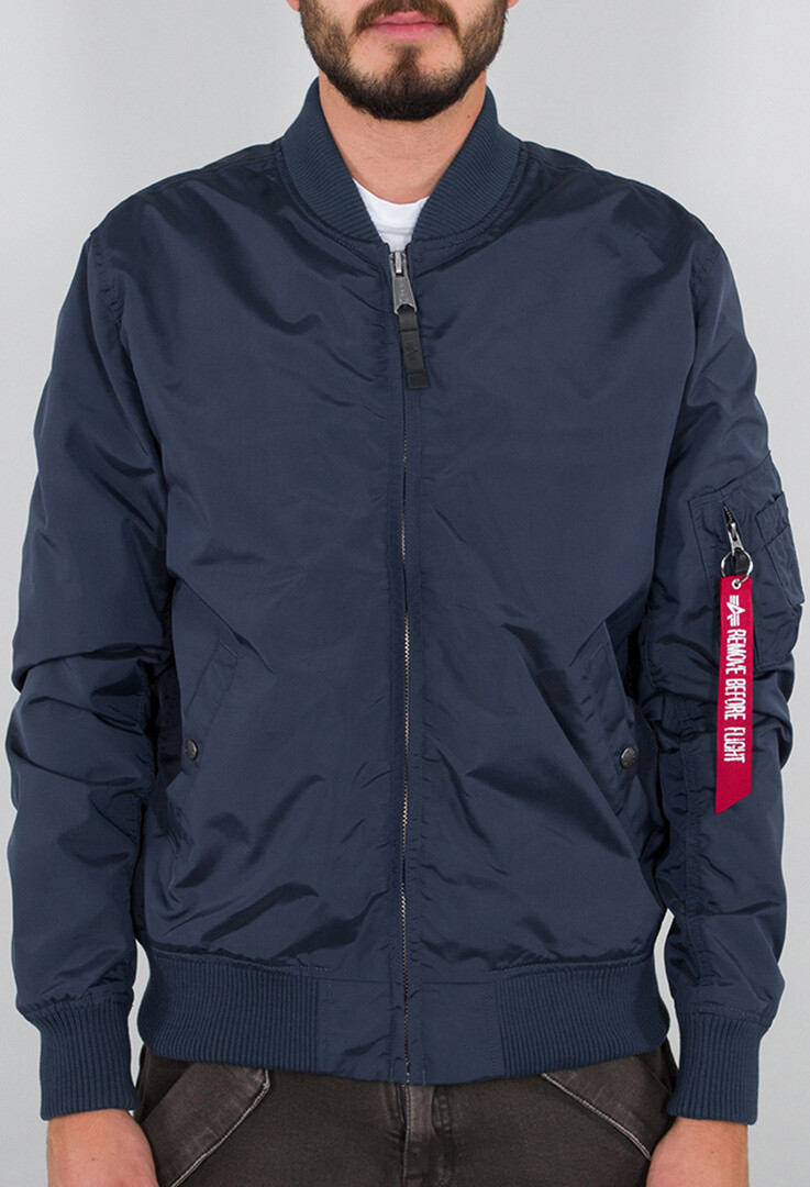 

Куртка Alpha Industries MA-1 TT, темно-синяя