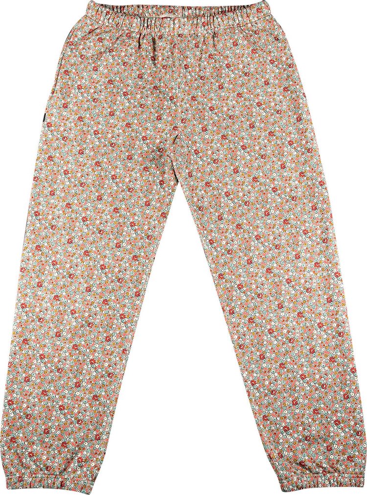 Спортивные брюки Supreme x Junya Watanabe x Comme des Garçons MAN Sweatpant 'Pink Flowers', разноцветный