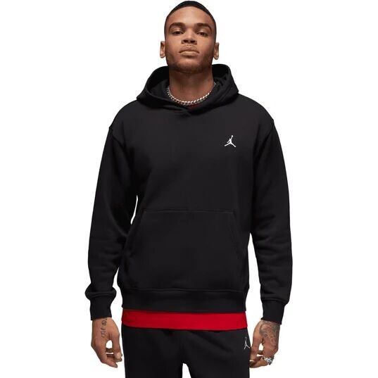 

Флисовая худи M J Essential Jordan, цвет Schwarz/Weiß/Schwarz/Weiß