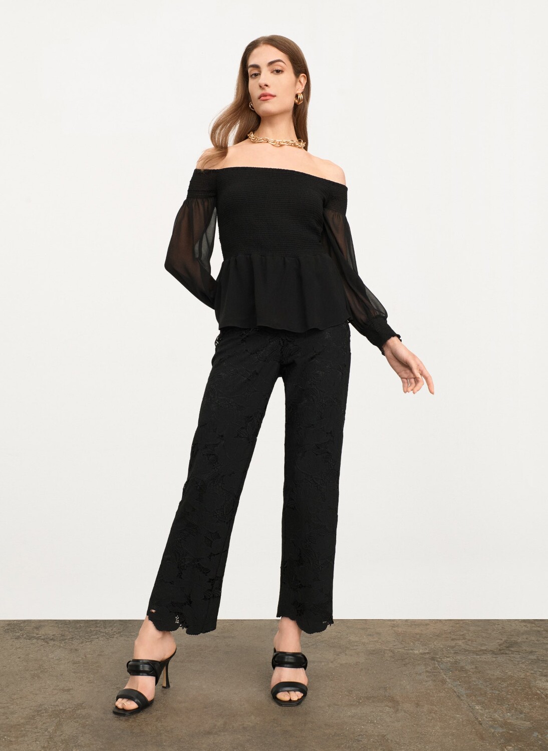 

Топ с квадратным вырезом Donna Karan