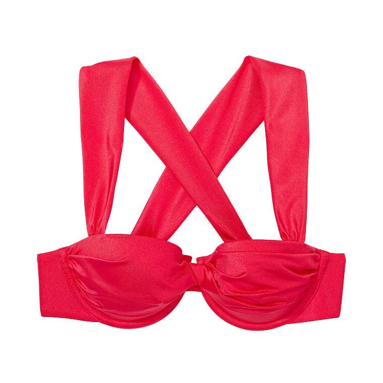 

Верх купальника Victoria's Secret Twist Balconette, красный