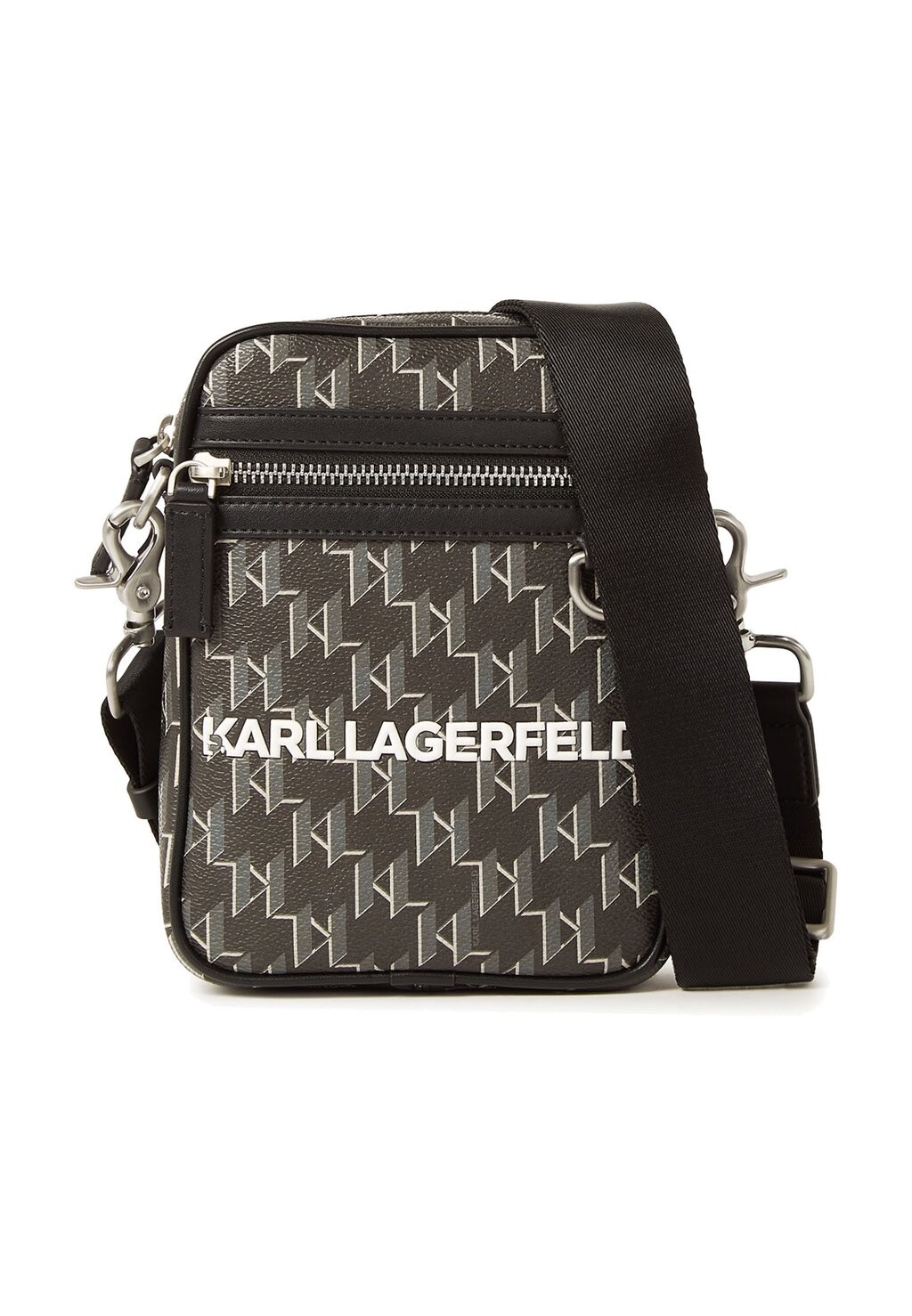 

Сумка через плечо Karl Lagerfeld Monogram Klassik, черный