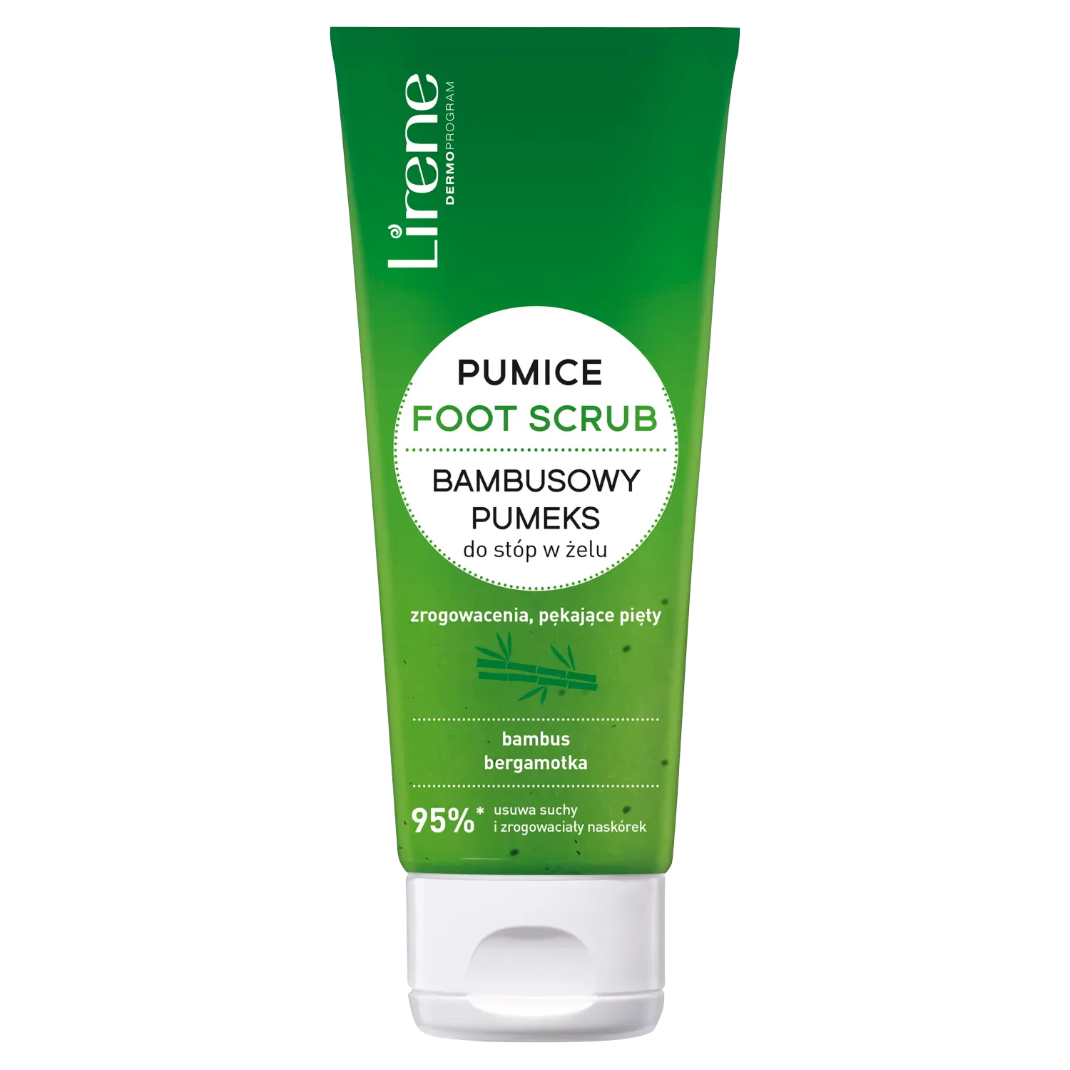 

Lirene Bamboo&Bergamot скраб для ног, 1 шт.
