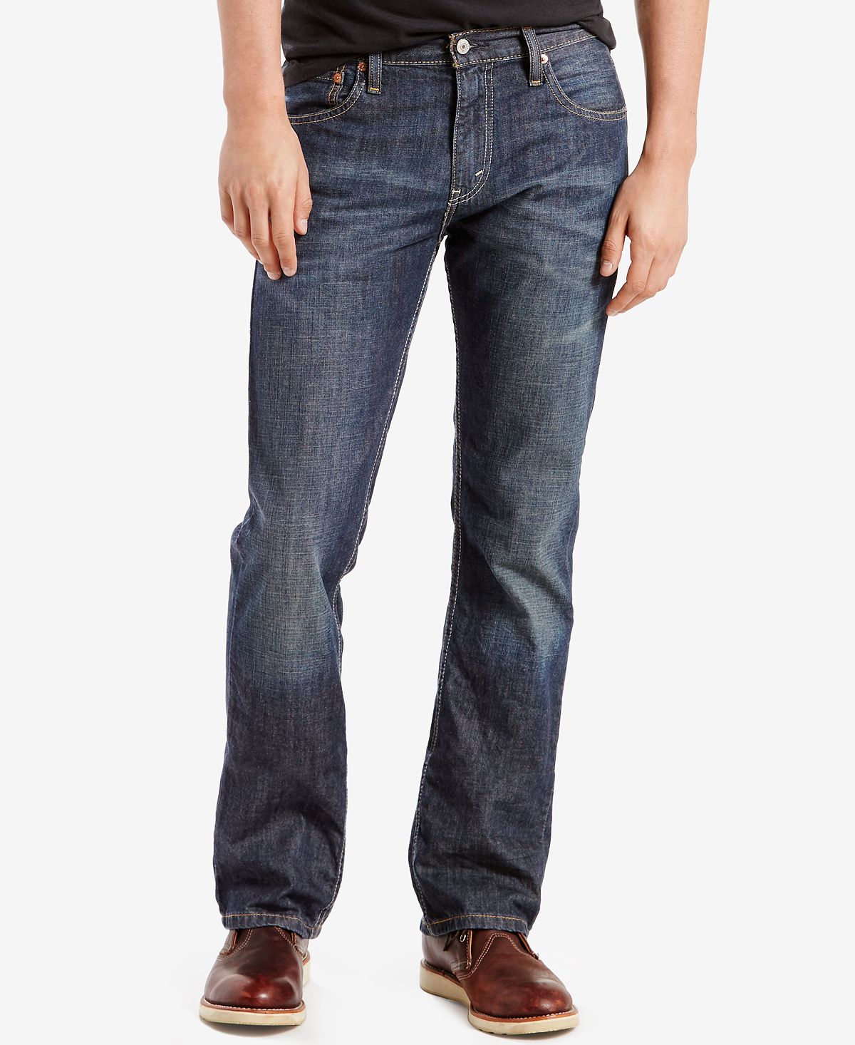 цена Мужские зауженные джинсы 527 bootcut Levi's, мульти
