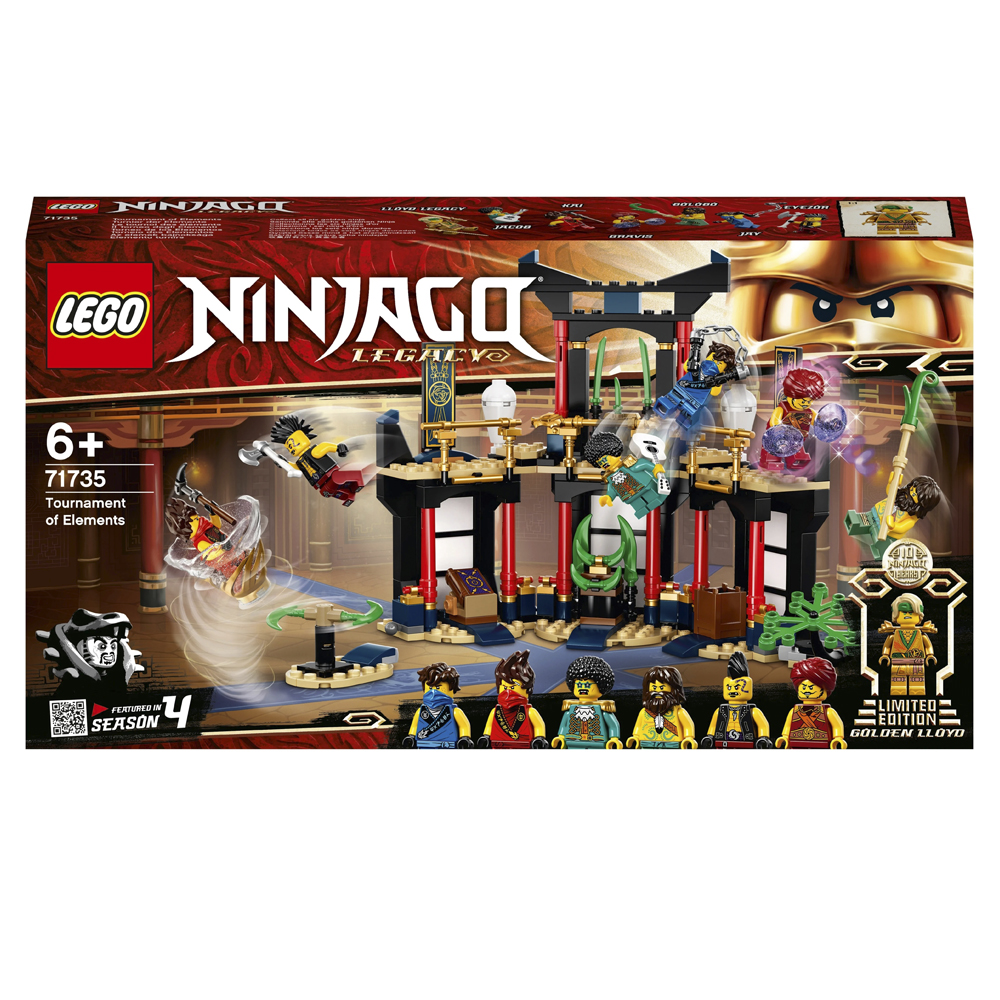 Конструктор LEGO Ninjago 71735 Турнир стихий – заказать с доставкой из-за  рубежа через онлайн-сервис «CDEK.Shopping»