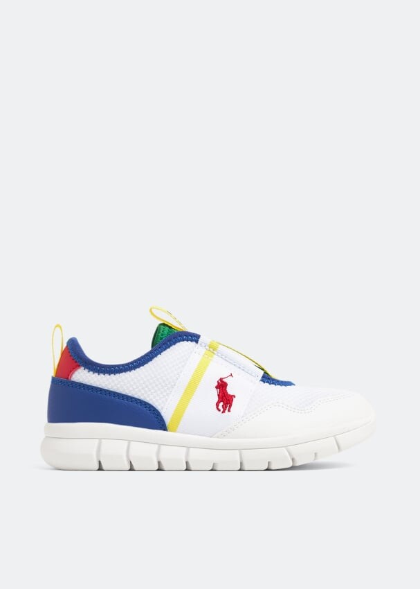

Кроссовки POLO RALPH LAUREN Barnes Athletic sneakers, белый