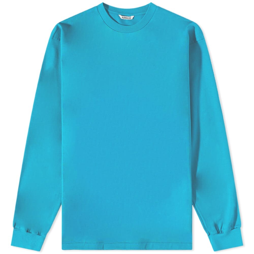 

Футболка Auralee Long Sleeve Luster Plaiting Tee