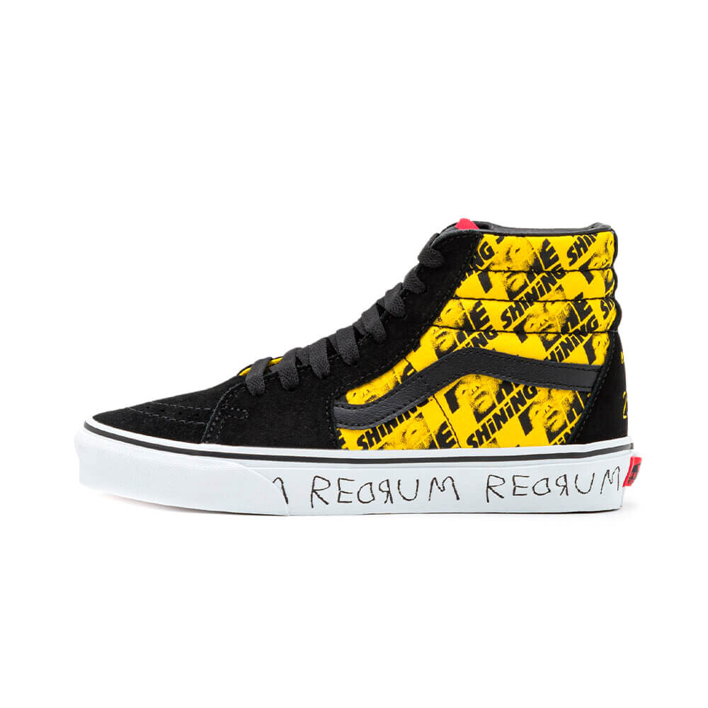 

Кеды Vans SK8-HI unisex, жёлтый/чёрный