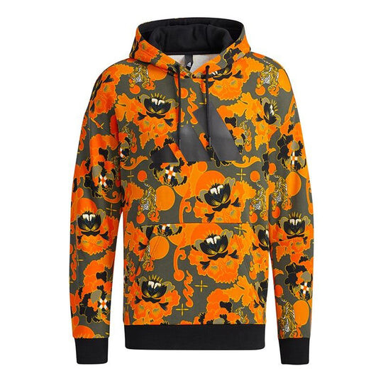 

Худи Adidas Aop Hoody Printing Casual Sports GT6492, оранжевый