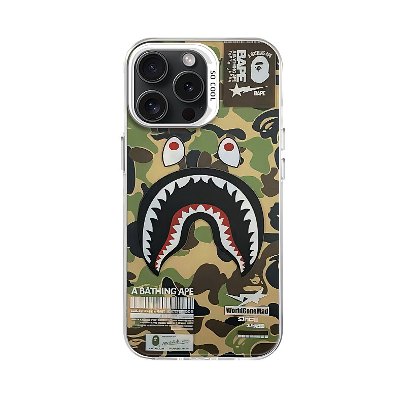 

Чехол для телефона Taowantong Tao Wantong, IMD-Purple - Camouflage Shark Mouth