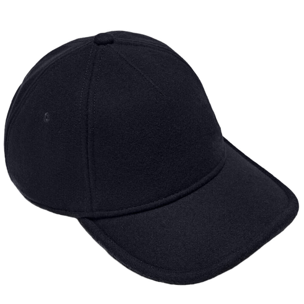 

Кепка Massimo Dutti Plain Wool Blend, темно-синий