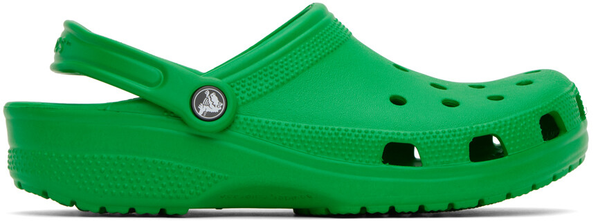 

Зеленые классические сабо Crocs