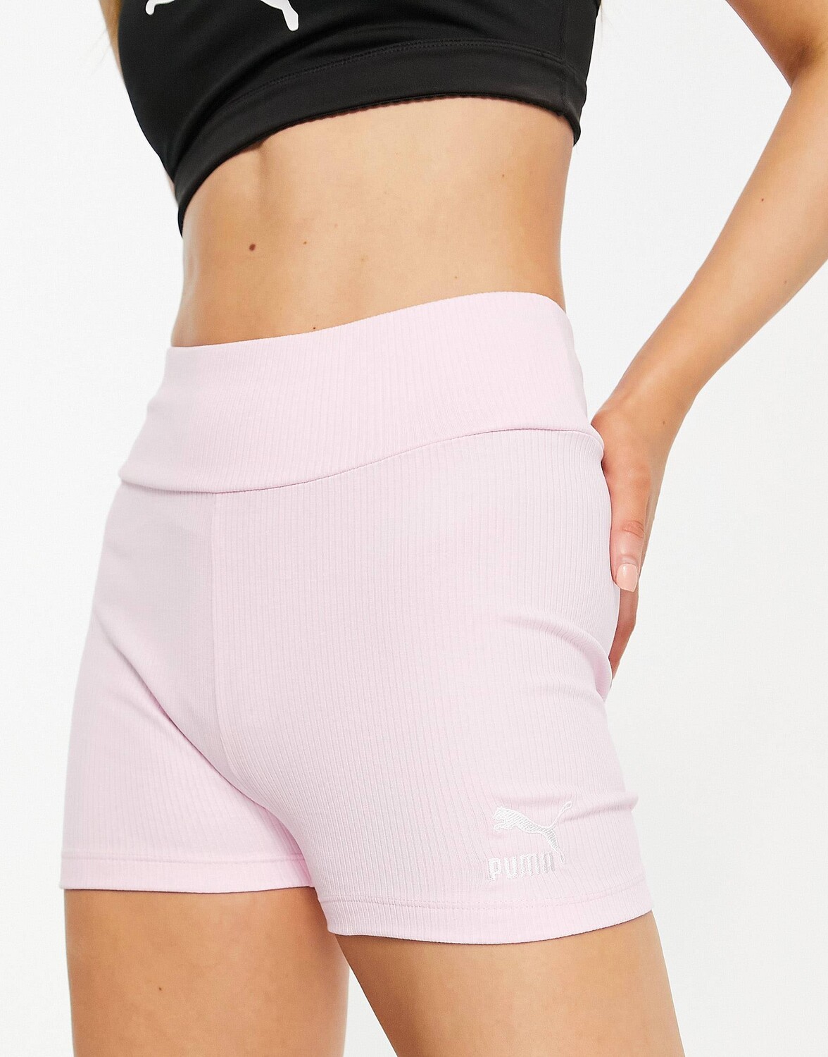 

Розовые короткие колготки Puma Classic, Розовый