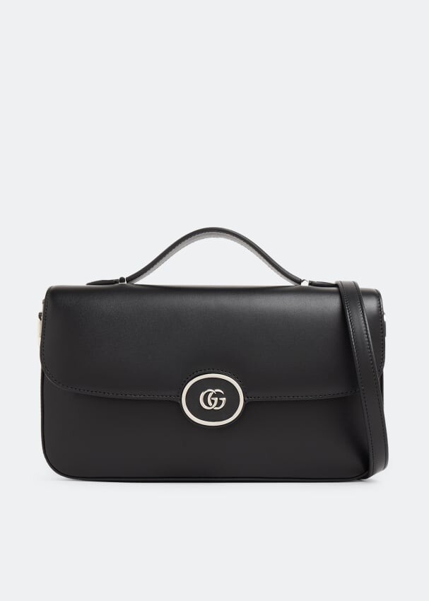 

Сумка GUCCI Petite GG small shoulder bag, черный