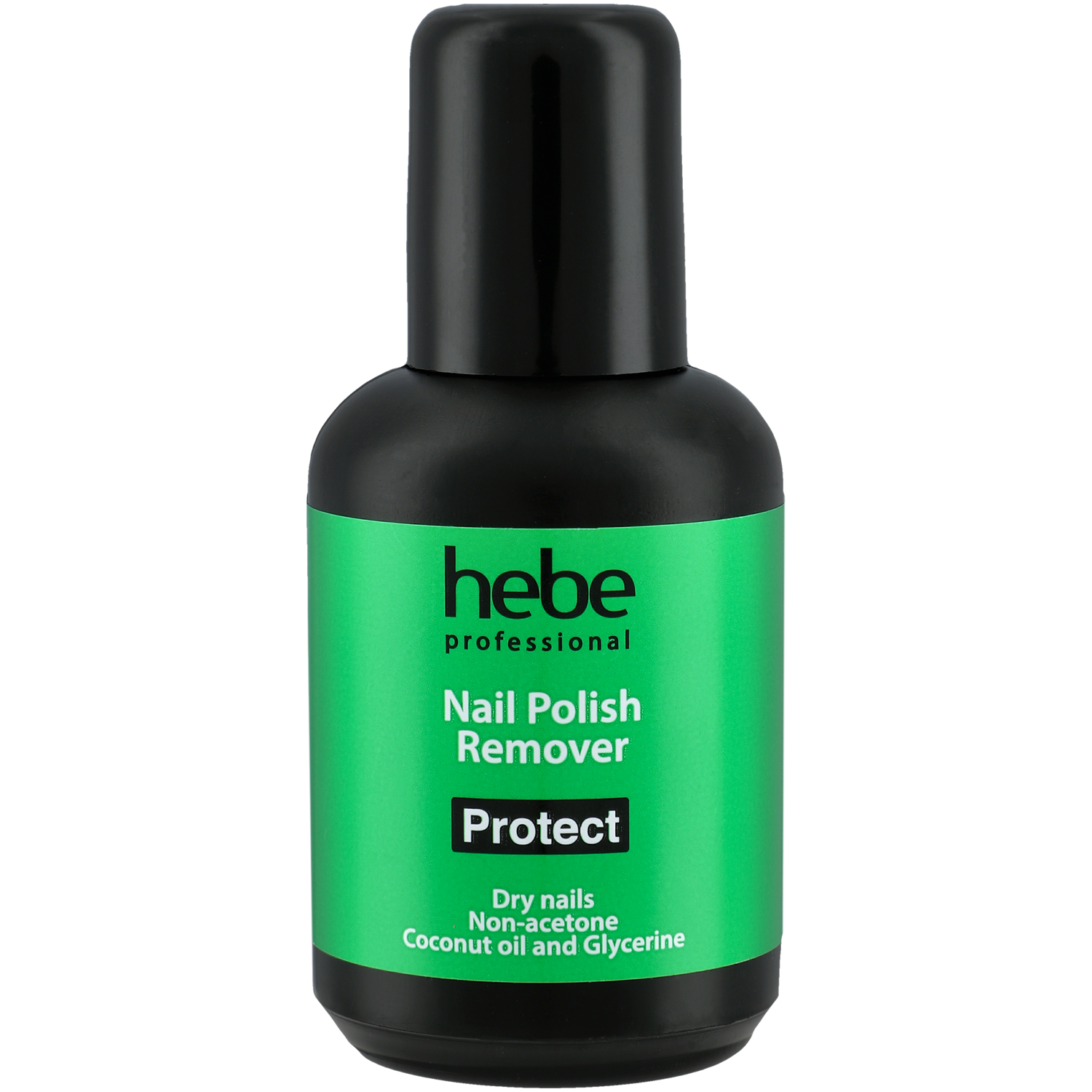 Hebe Professional Protect жидкость для снятия лака без ацетона для натуральных и искусственных ногтей, 50 мл