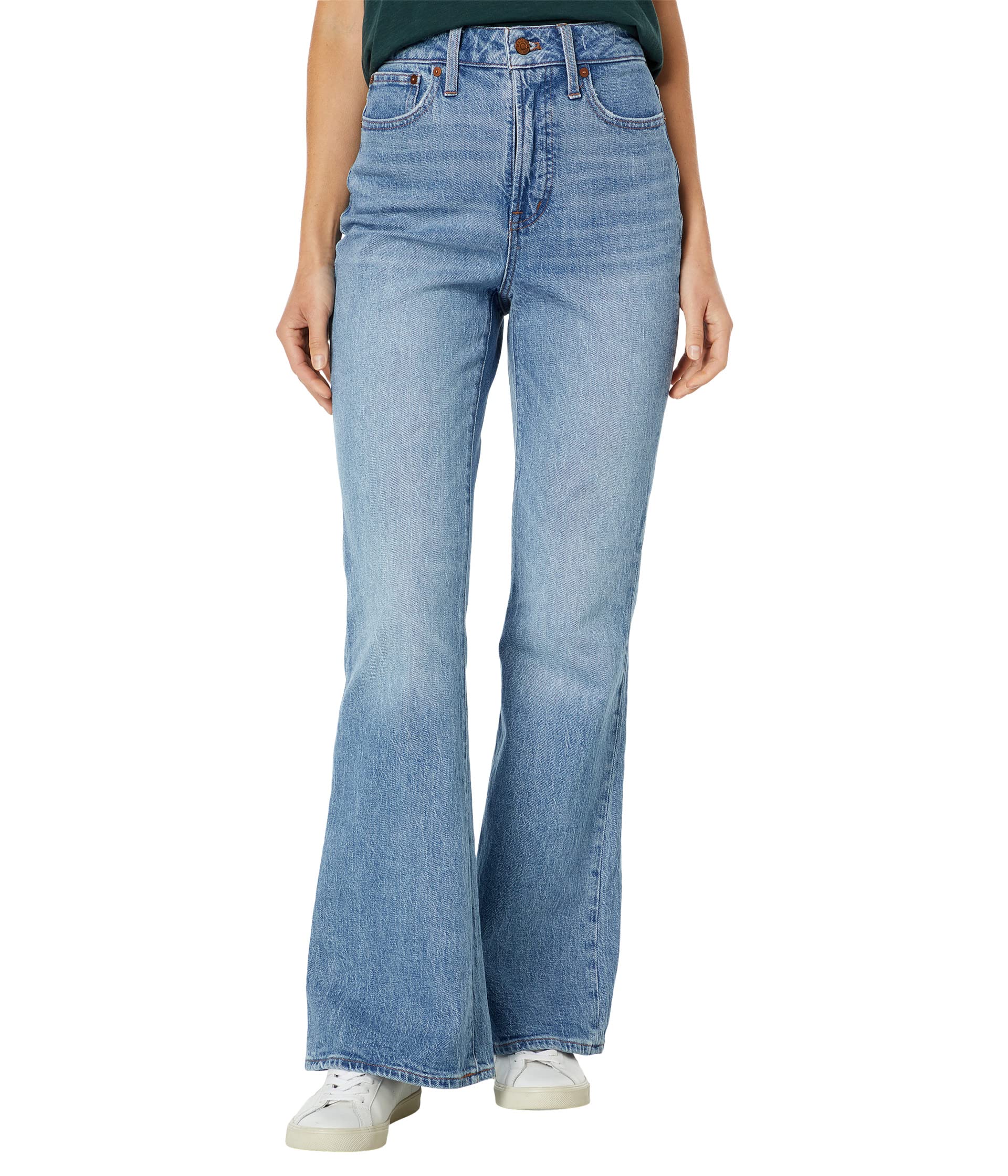 Джинсы Madewell, The Curvy Perfect Vintage Flare Jean in Delavan Wash