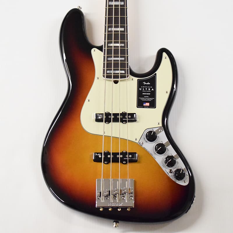 Fender American Ultra Jazz Bass Ultraburst fender parallel universe volume ii maverick dorado ultraburst