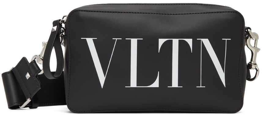 

Черная сумка-мессенджер VLTN Valentino Garavani
