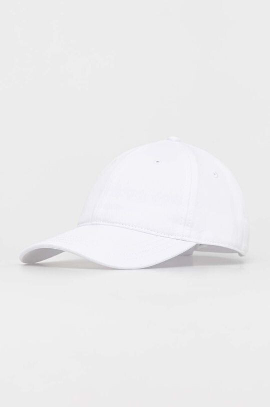 

Хлопковая бейсболка Lacoste, белый