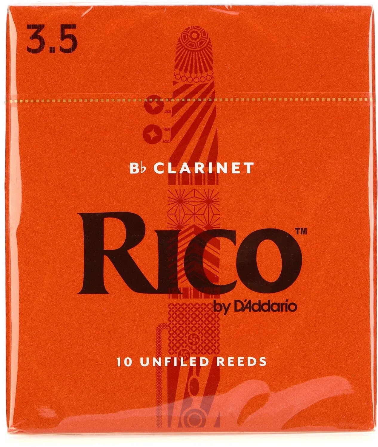 

D'Addario RCA1035 Rico Bb Трость для кларнета — 3,5 (10 шт. в упаковке)