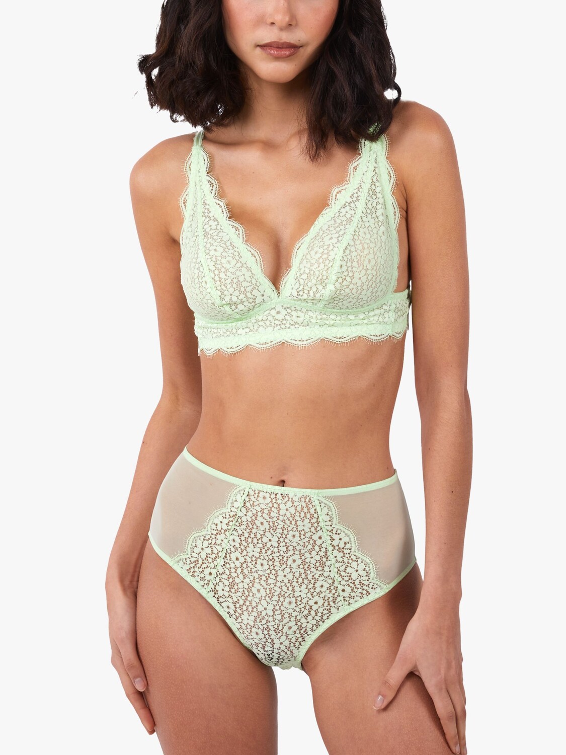 

Deja Day Laura Ultimate Comfort Беспроводной бюстгальтер, зеленый