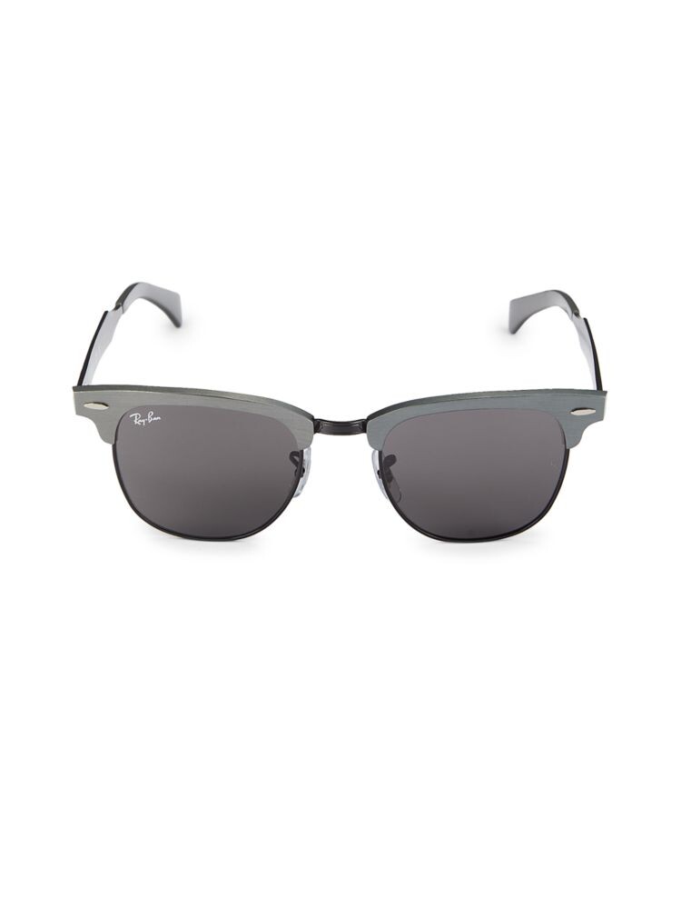 

Квадратные солнцезащитные очки Clubmaster 51MM Ray-Ban, темно-серый