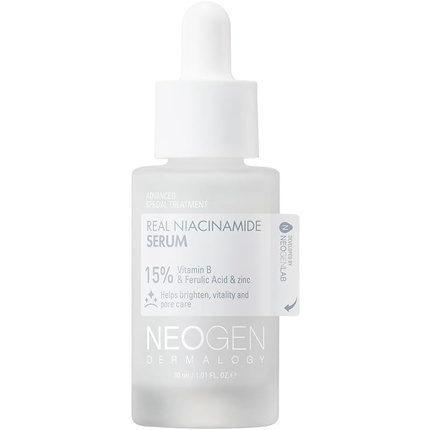 Real Niacinamine 15% сыворотка, осветляющая темные пятна и уход за порами, 30 мл, 1,01 жидкая унция Dermalogy By Neogenlab