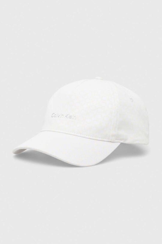 

Хлопковая бейсболка Calvin Klein, белый